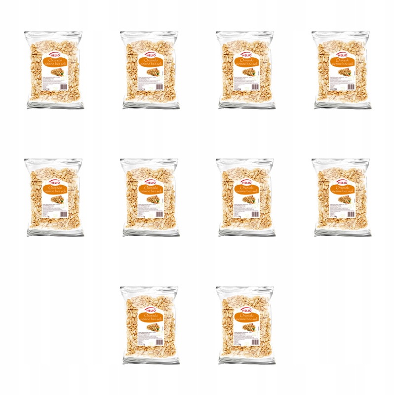 Arašídy bez soli Helio 1 kg X10