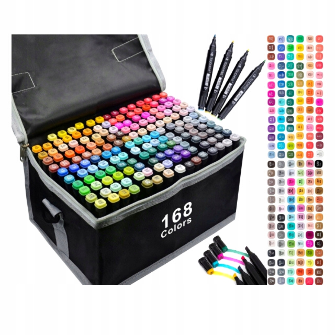 

Wytrzymałe I Długotrwałe Pisanie Markery 168szt.