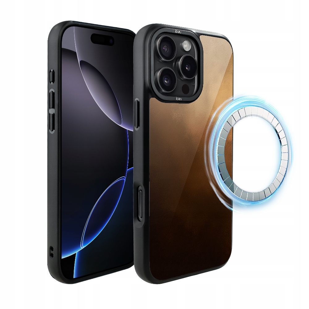 Matný Pouzdro Ibizu DropGuard s MagSafe na iPhone 16 Pro Max, barva Pouštní bouře