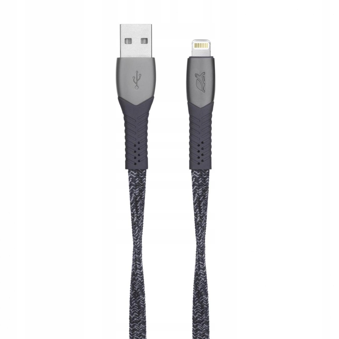 

Rivacase Kabel Lightning MFi GR12 1,2m szary