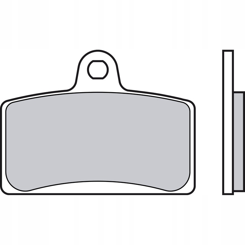 Brzdové Doštičky Brembo Aprilia RS125 Derbi GPR125 Gilera SC125 07GR72SA