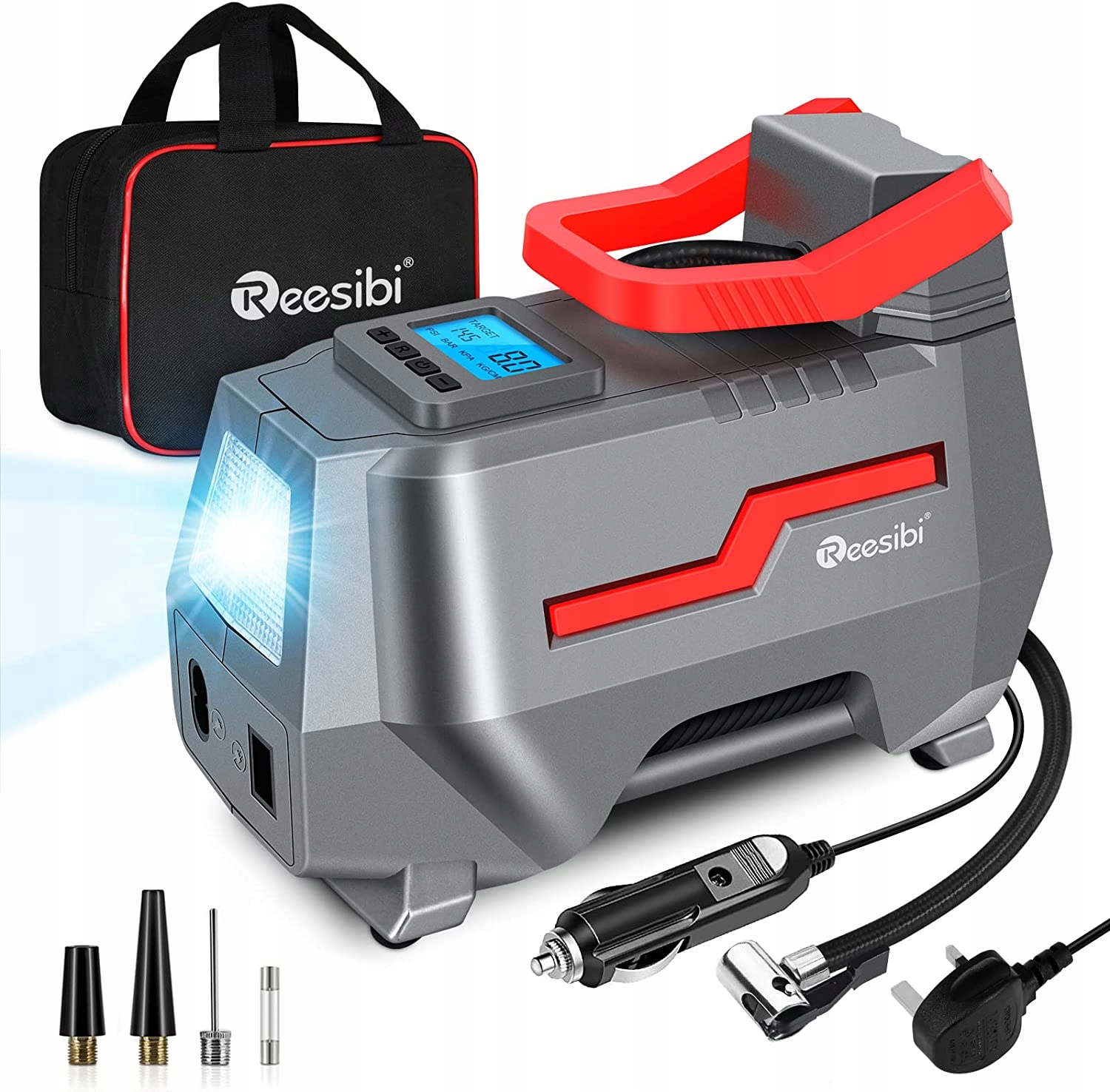 Компрессор портативный компрессор REESIBI 13B-201