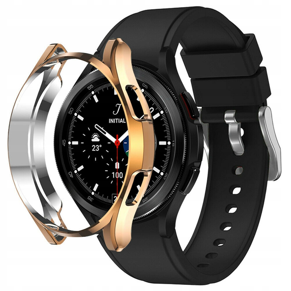 ETUI SILIKONOWE ZŁOTE DO SAMSUNG WATCH 4 42mm