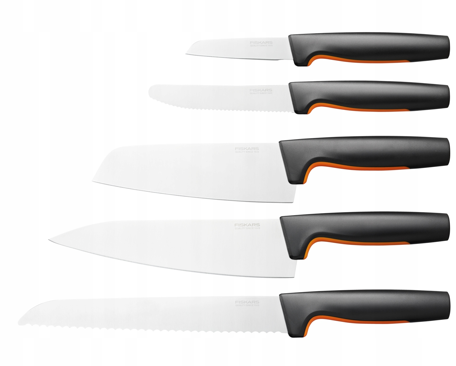 Fiskars Ff veľký štartovací set 5 nožov (1057558)