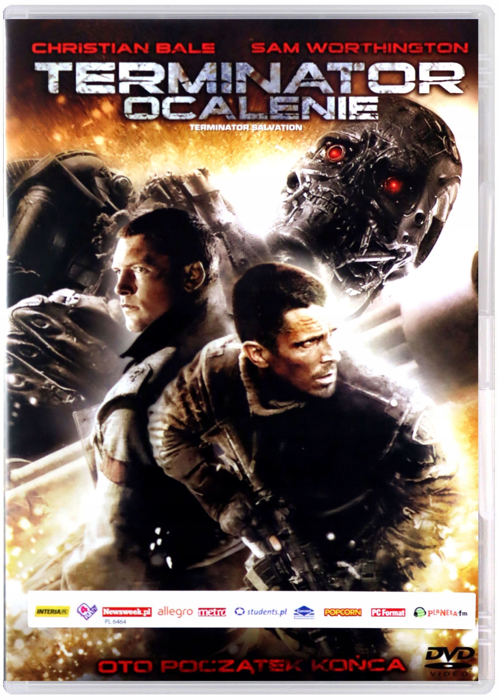 TERMINATOR: OCALENIE polski LEKTOR [DVD]