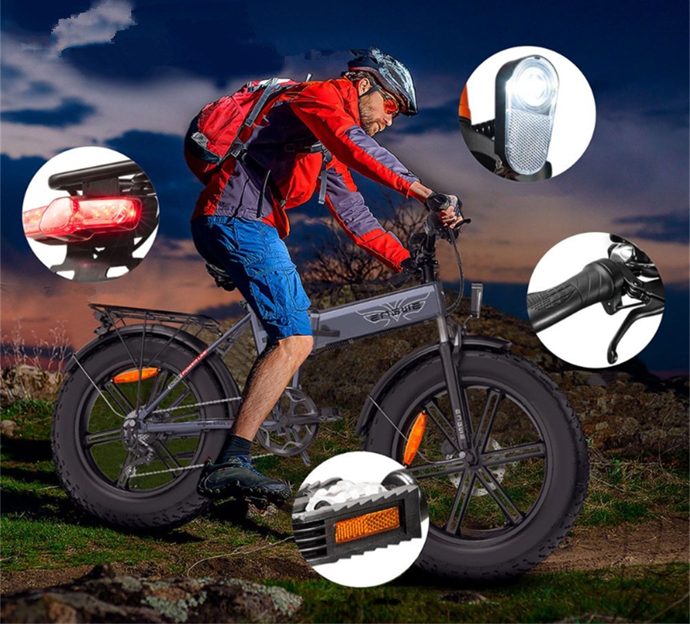 20" Rower elektryczny 25km/h 120KM ENGWE EP-2-PRO Model EP-2 Pro