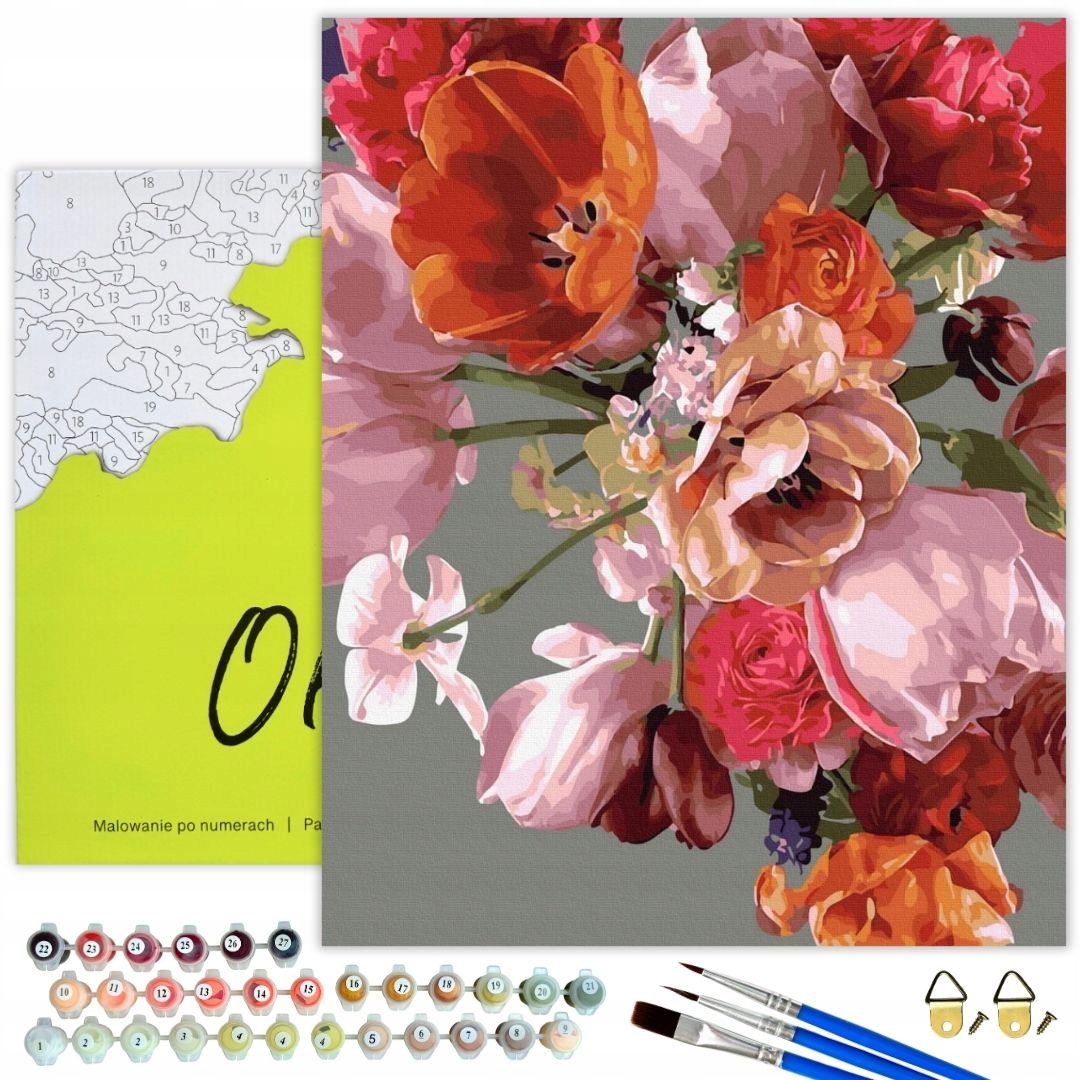 Malování Podle Čísel Obrázky pro malování podle čísel Tulipány Oh Art
