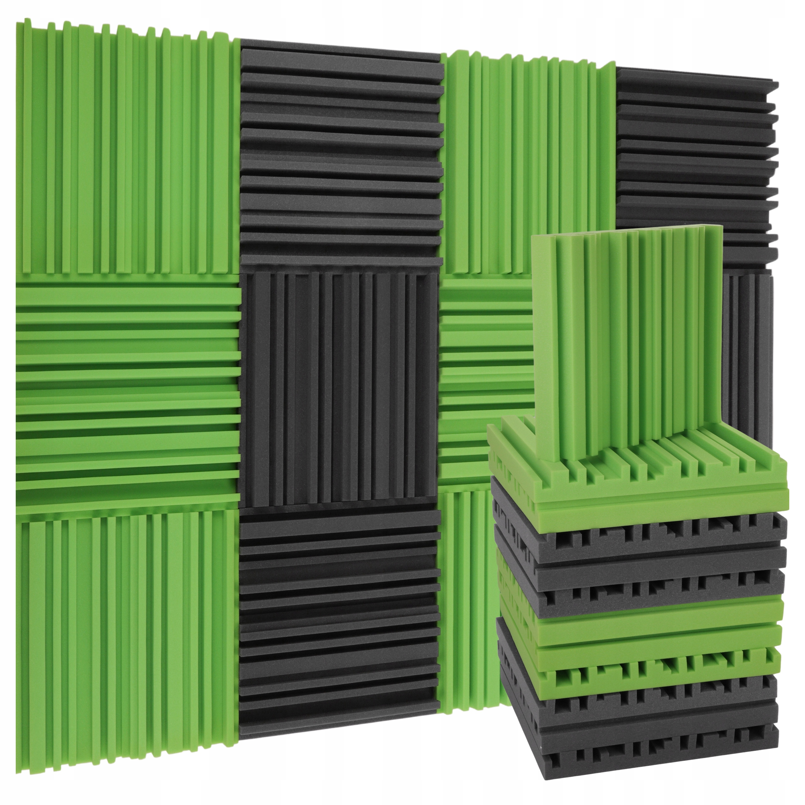 Panel redukujúci ozvenu a akustický dozvuk ekvalizéra na stenu do izby 7 cm