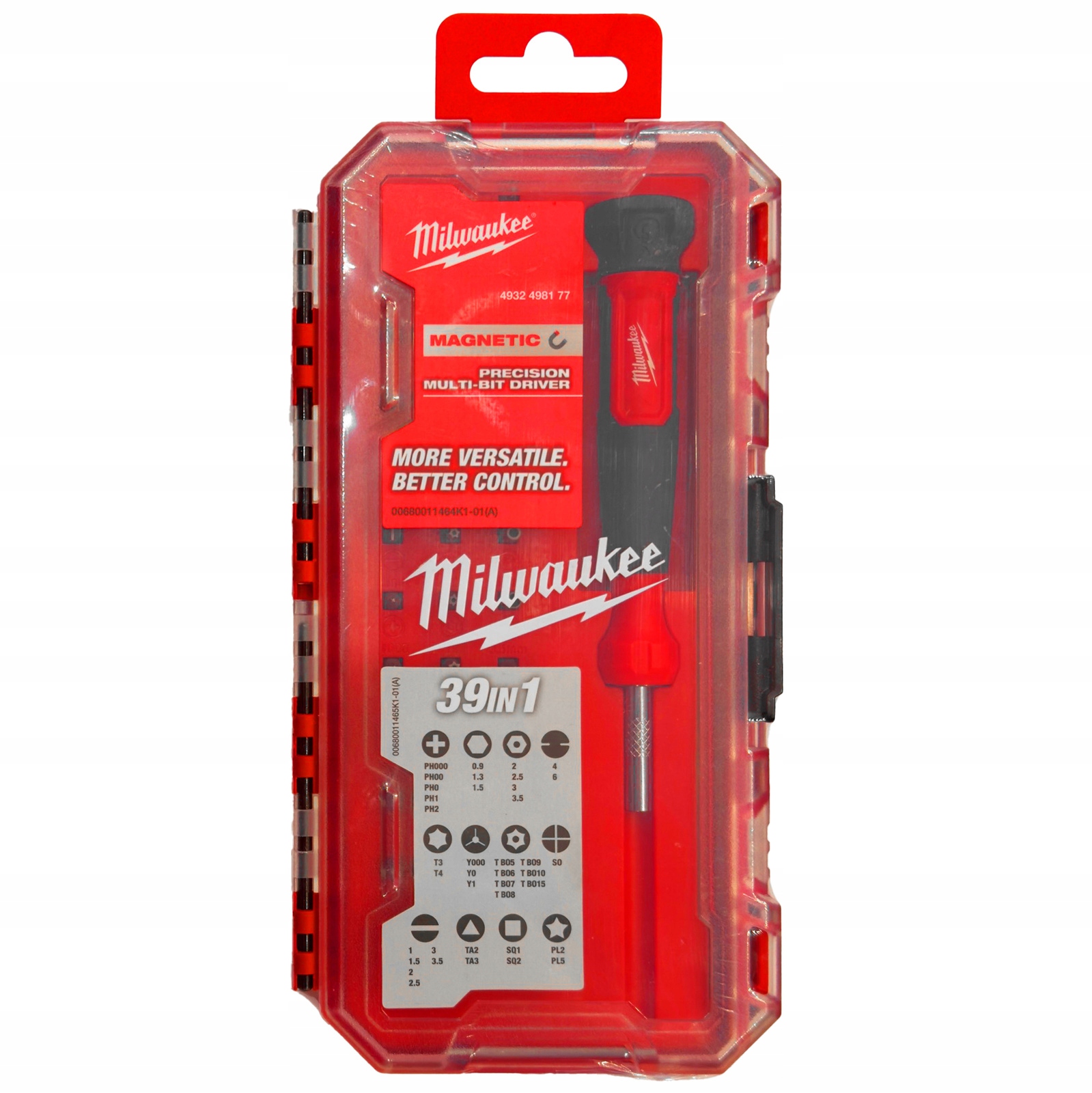 Precyzyjny Multi-wkrętak 39w1 Zestaw Z Bitami Milwaukee 4932498177