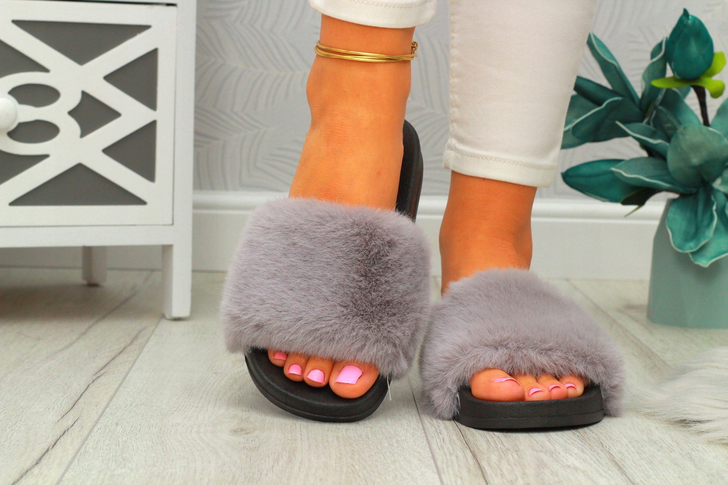 KLAPKI Z FUTERKIEM DAMSKIE KAPCIE FUTERKO STYLOWE Rozmiar 41