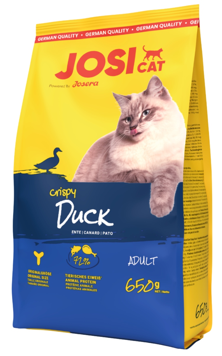 Levně Josera Krmivo JosiCat Crispy Duck 10 kg s kachnou