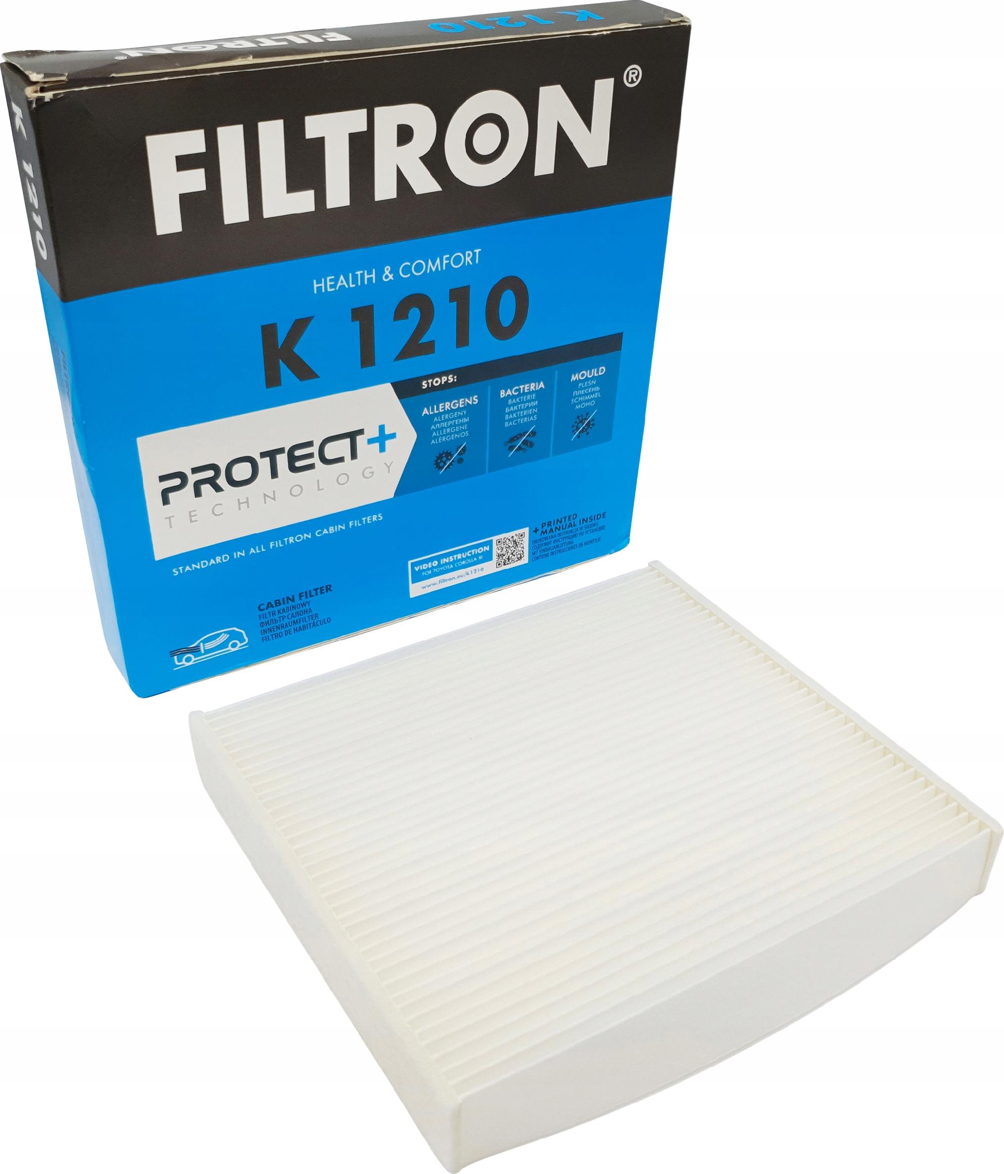 ZESTAW FILTRÓW TOYOTA AVENSIS T27 1.8 FILTRON Numer katalogowy części AP 160/1 K 1210 OE 685/2