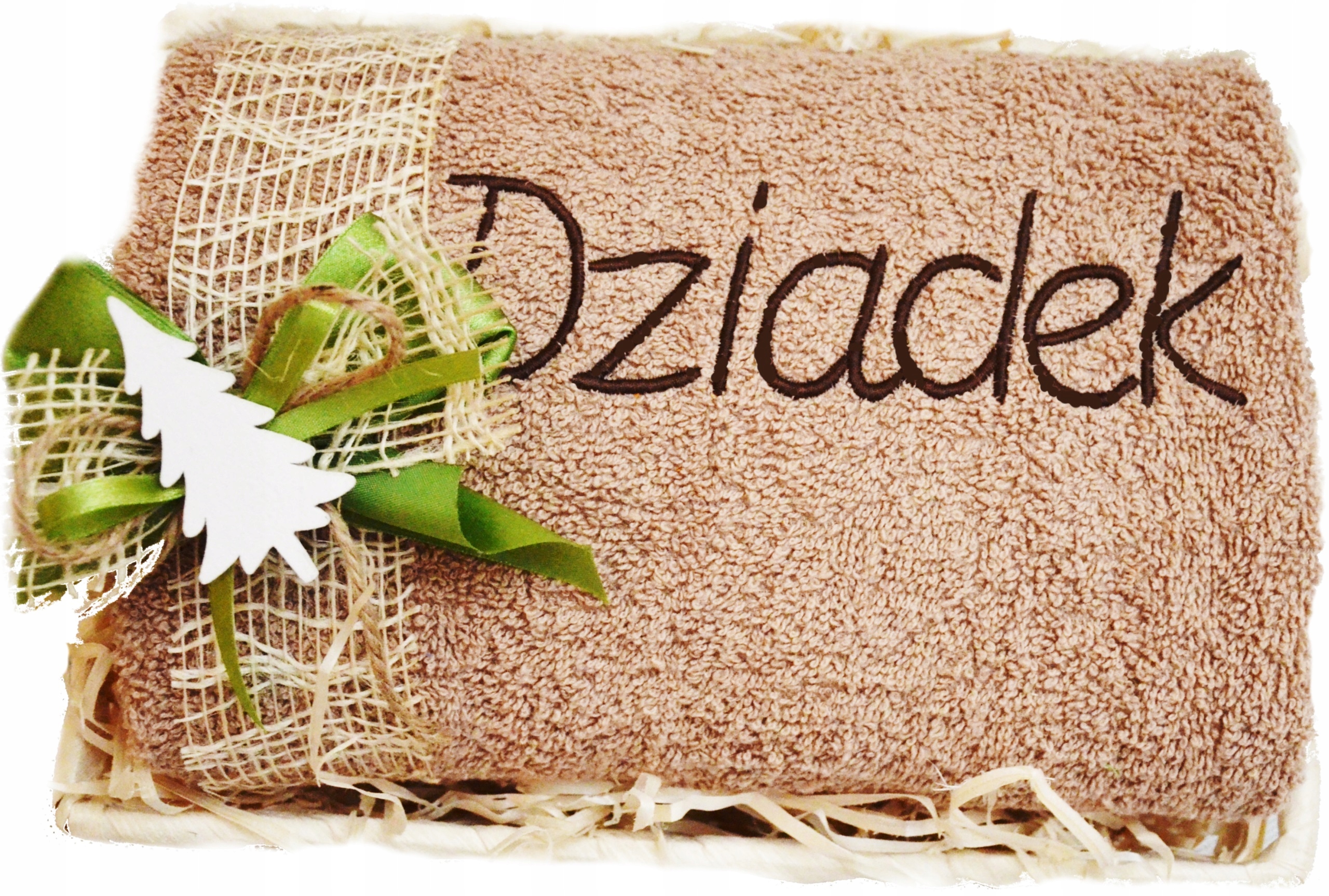 na Boże Narodzenie Ręcznik z Haftem 70x140