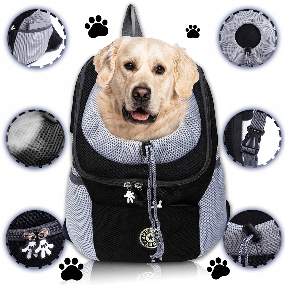 Levně Batoh Pro Kočky Kočku A Přepravka , M