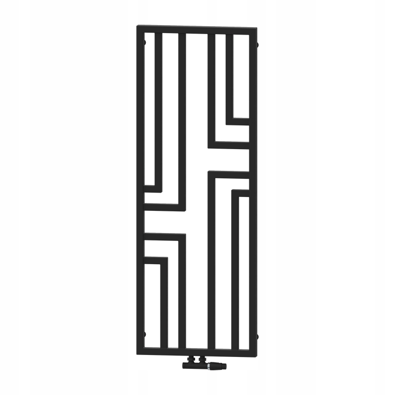 Dekoratívny Radiátor Maze One H1450 L530 Čierny