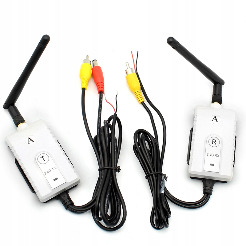 Modul bezprzewodowy 2 4Ghz do kamer cofania 12 24V Camera supply voltage 24 V