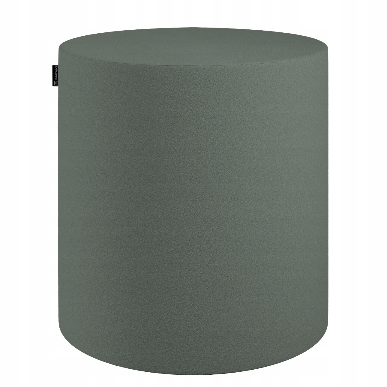 Taburetka Barrel ø40, výška 40 cm, zelená bukla