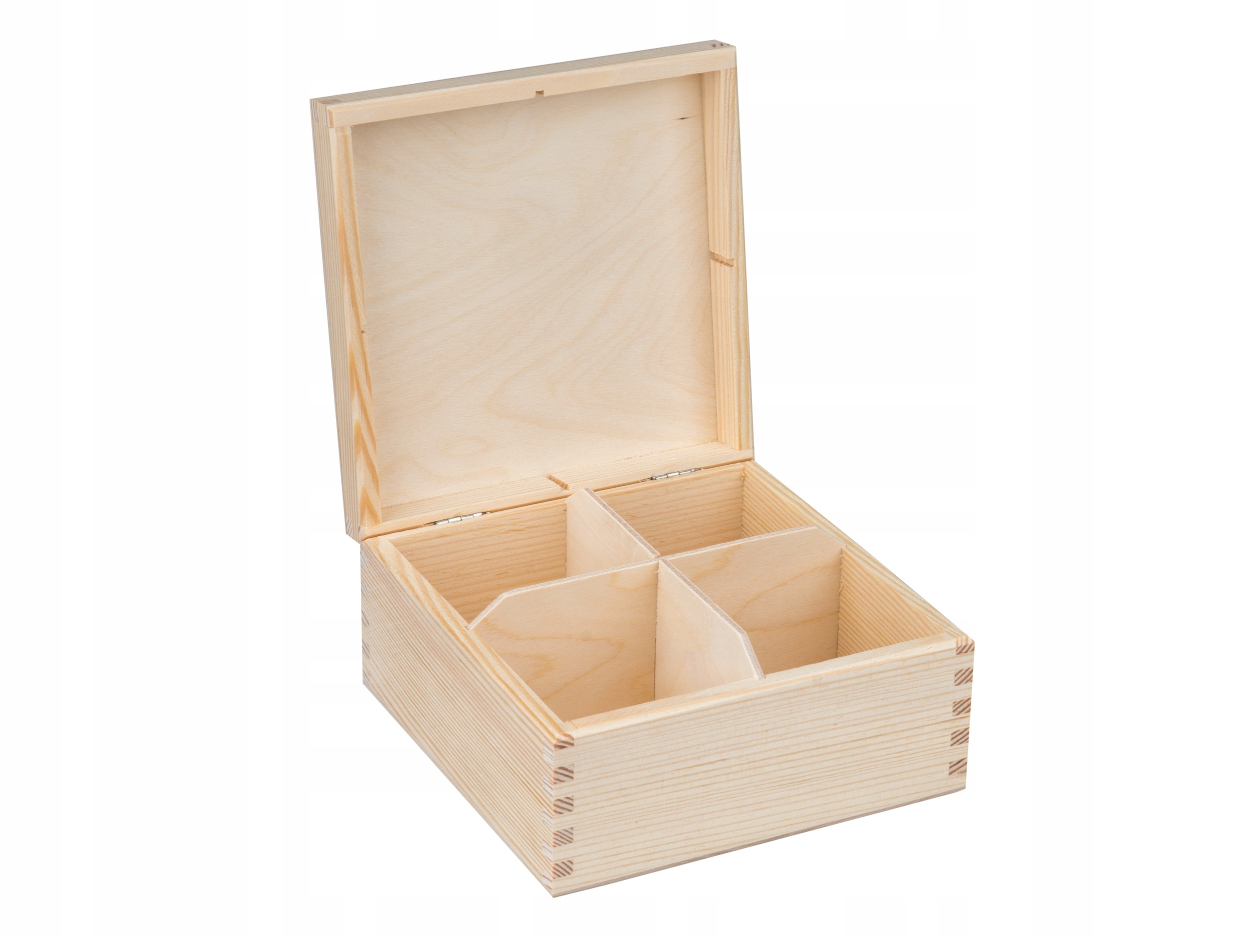 

Herbaciarka Drewniane pudełko na herbatę 4 Eko