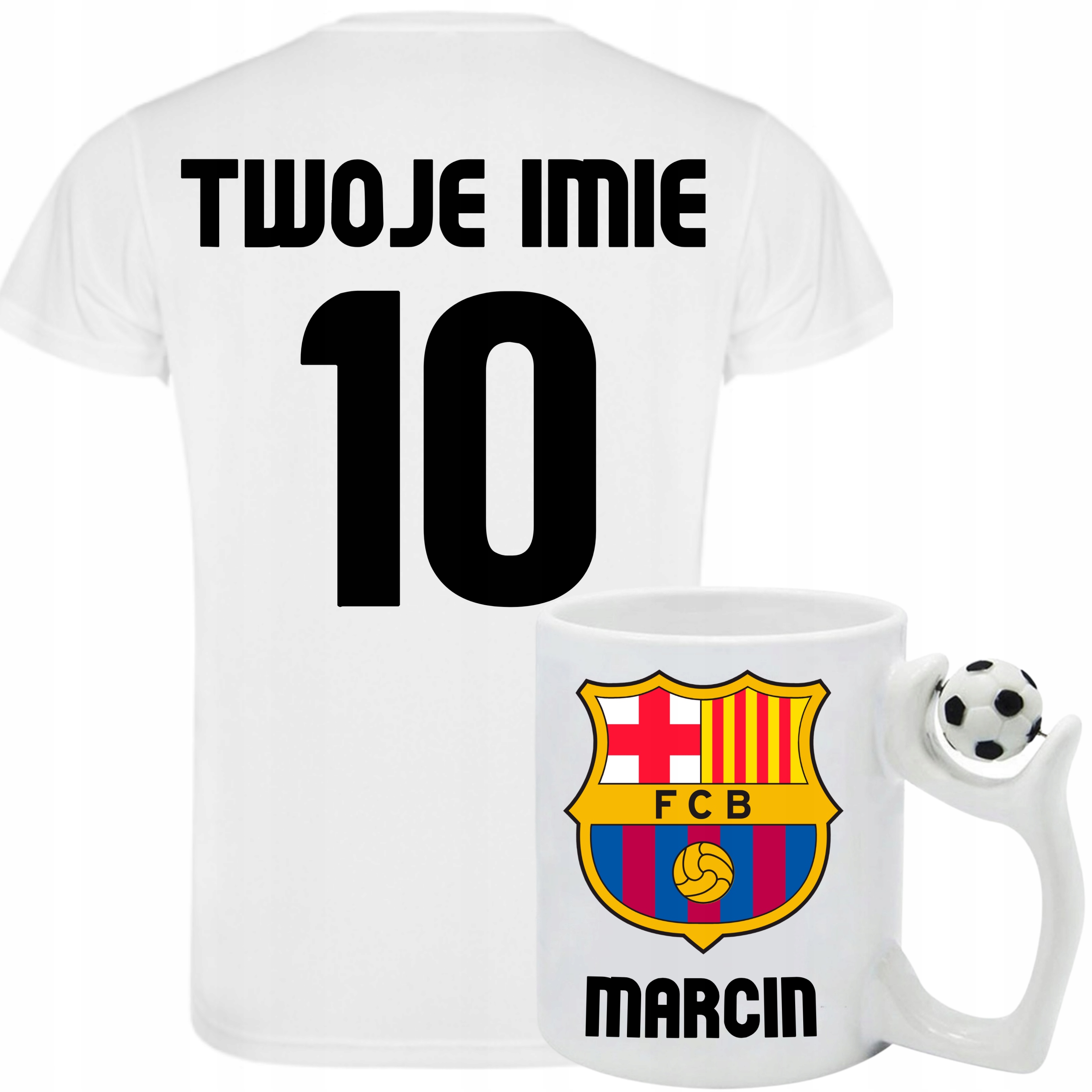 Koszulka kubek BARCELONA REAL PSG ROMA RÓŻNE KLUBY