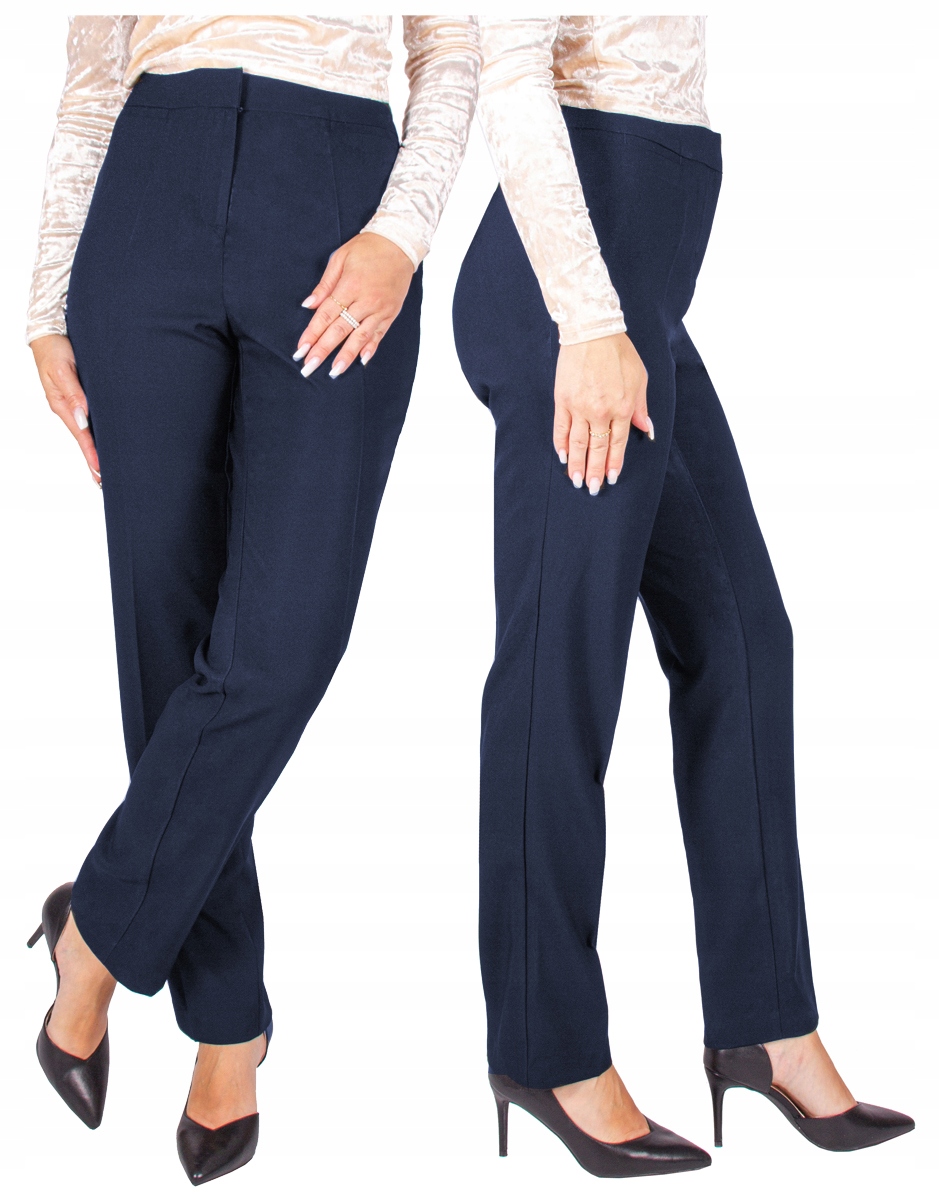 Firi dámské společenské kalhoty Tmavě Modré 42/27 XL