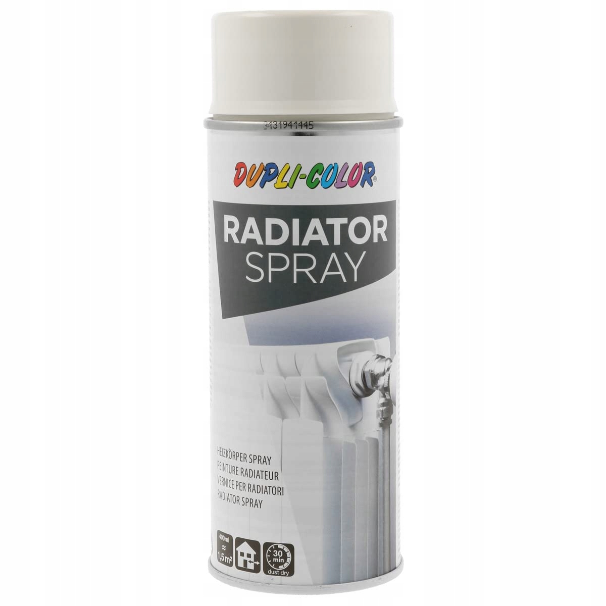 Spray Emalia Biała Do Grzejników Kaloryfera Połysk Ral 9001 Cream 400 ml
