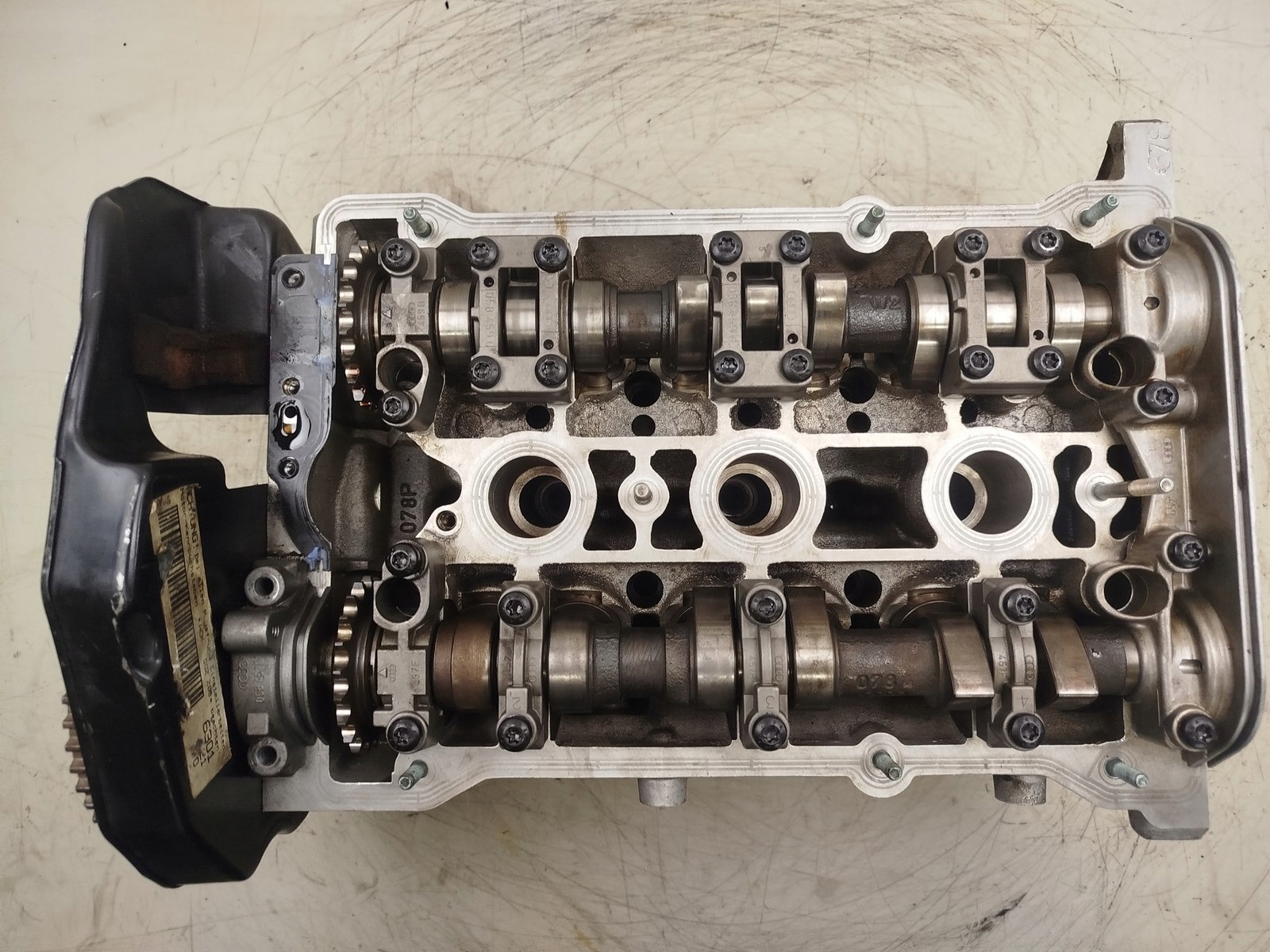 testata motore VWAG 078103373P 2.8 V6 ACK 4