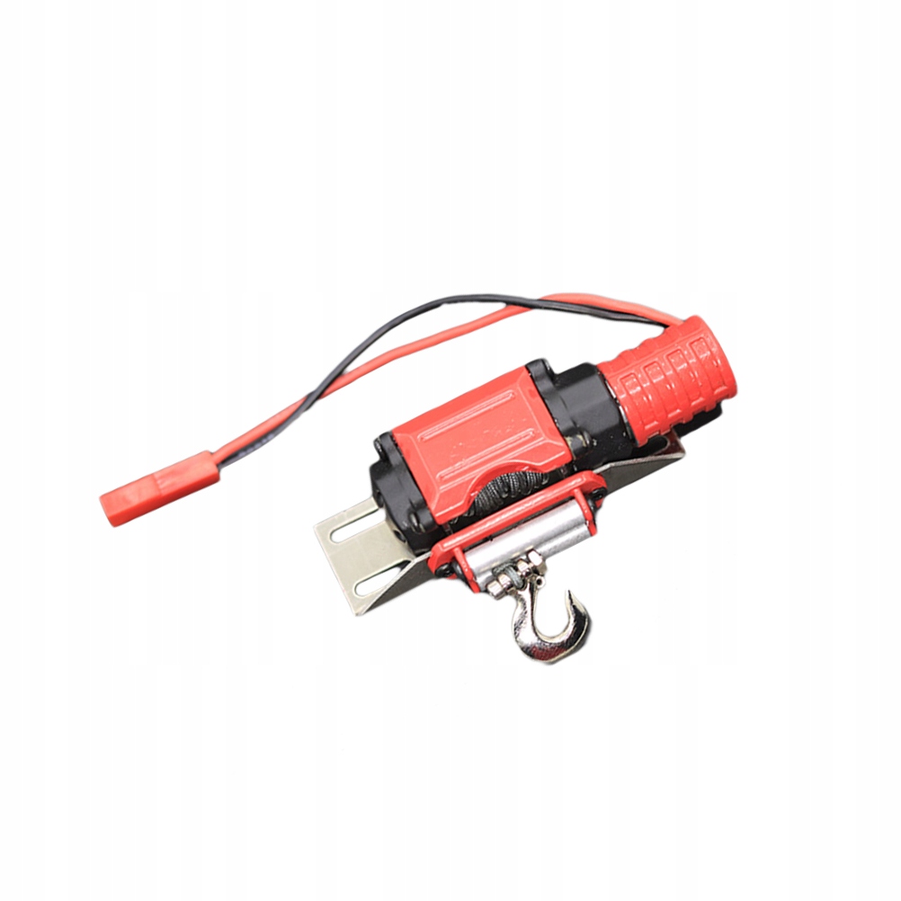 ELEKTRYCZNA WYCIĄGARKA DO SAMOCHODU RC CRAWLER 1/10, MOCNA METALOWA LINA