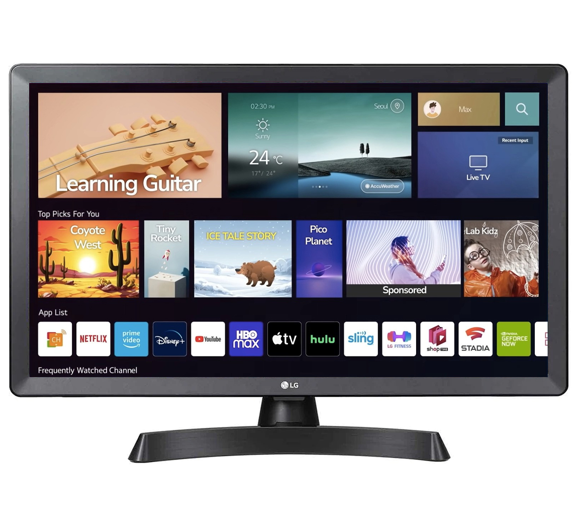 Lg 24TQ510S 24 Cale WiFi Bt Usb DVB-T2 Smart Tv