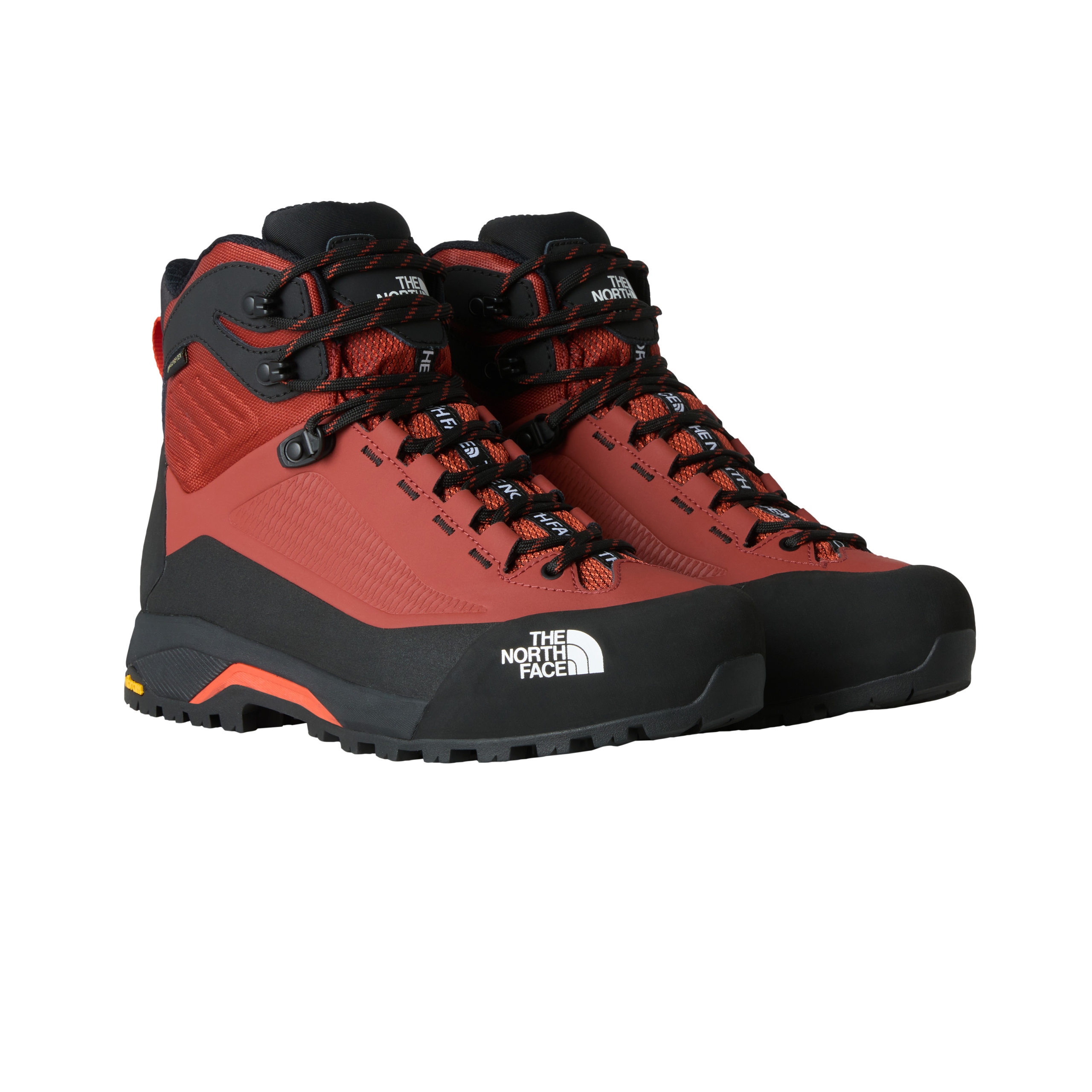 Buty Męskie The North Face Verto Alpine Mid Gore-Tex iron clay/lava red 44