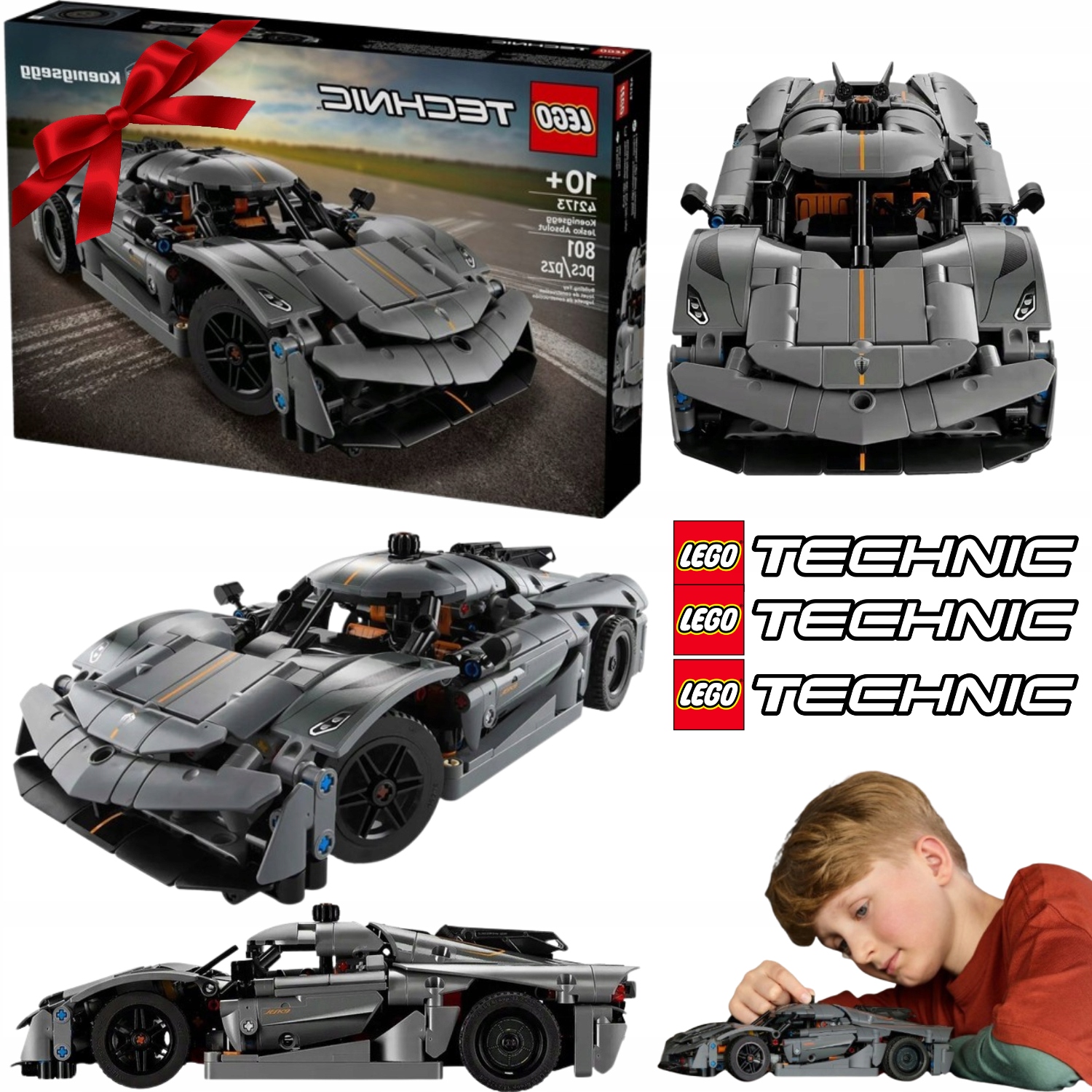 Lego Technic 42173 Hipersamochód Koenigsegg Jesko Absoult Klocki