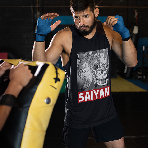 TANK TOP DRAGONBALL SAIYAN VEGETA Rozmiar XL