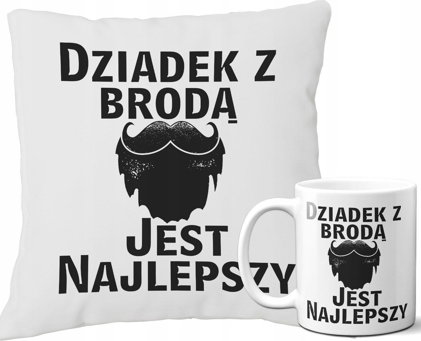 

Poduszka + Kubek - Prezent Dzień Babci Dziadka