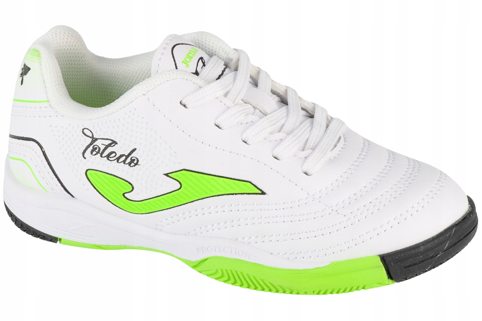 Joma Toledo Jr 2502 In [28] Chlapecké halové boty, bílá barva