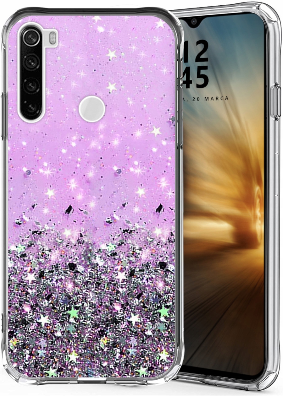

Case Etui Brokat Do Redmi Note 8T Szkło