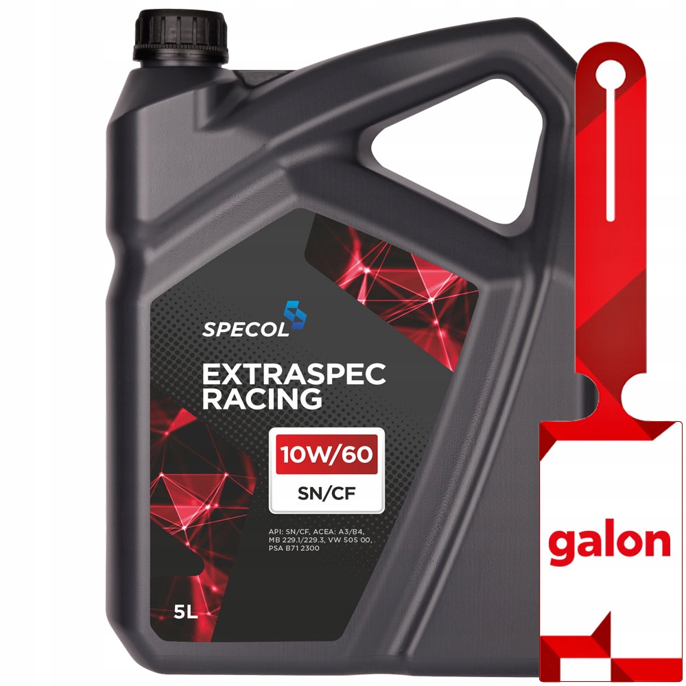 Specol Extraspec Racing 10w60 5L syntetyczny olej silnikowy