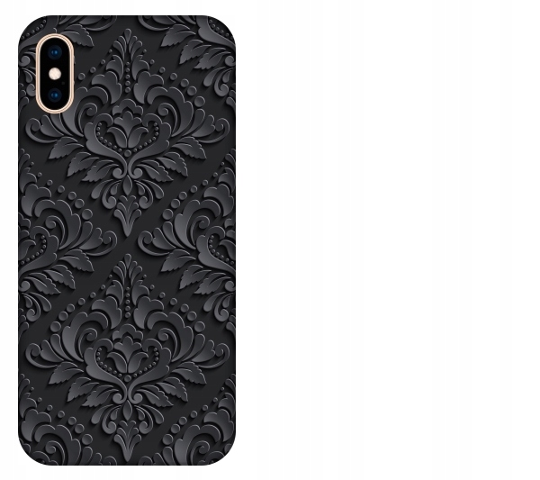 

Etui pokrowiec iPhone Xs Max Vintage wzór barok cz