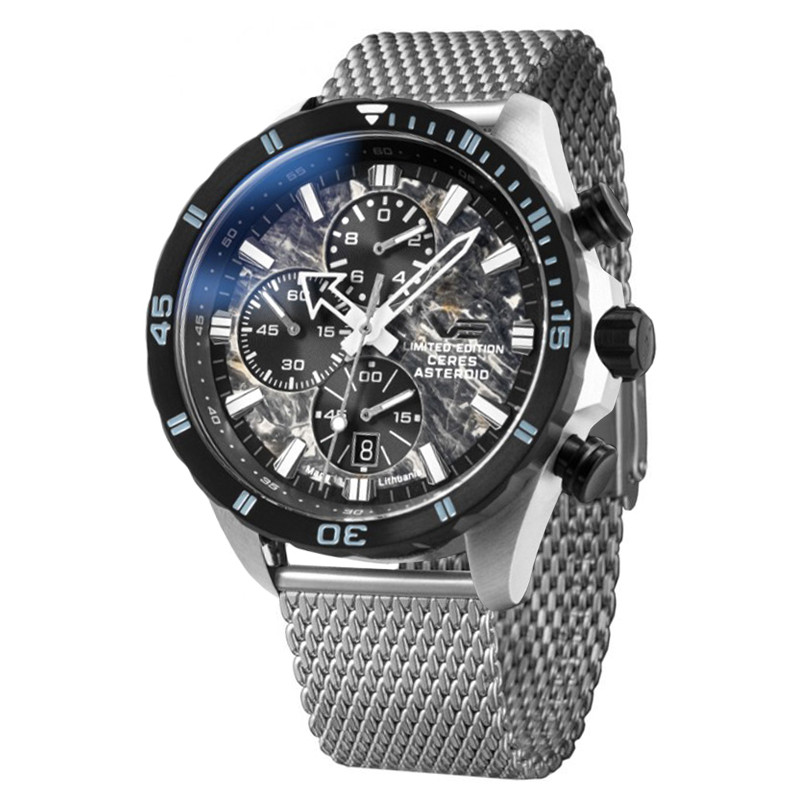 Pánské Hodinky Vostok Europe 6S10-320E693B stříbrné