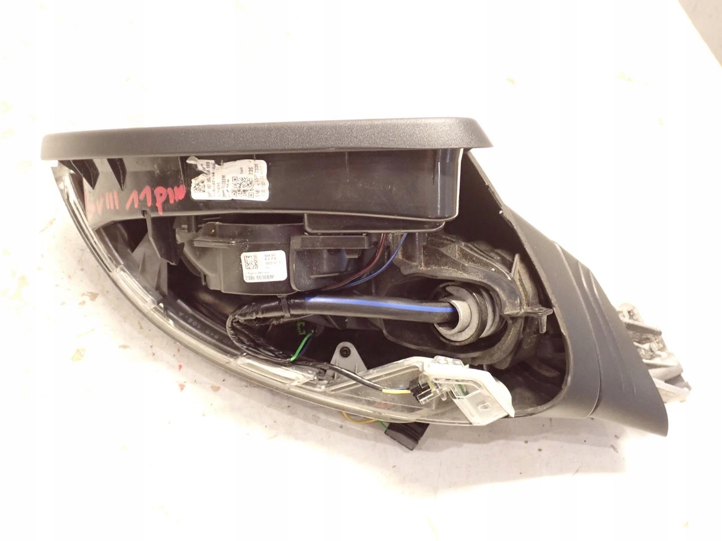 mirror left AUDI A6 C8 2018- 12+1PIN 4K1857409R