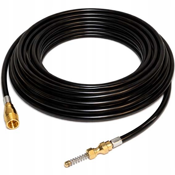 Uniwersalny Wąż Żmijka Do Kanalizacji I Rur – 25 M, Złącze M22