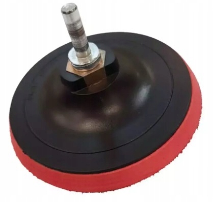 Dysk mocujący z rzepem M14, 125mm trzpień do wiertarki Dedra