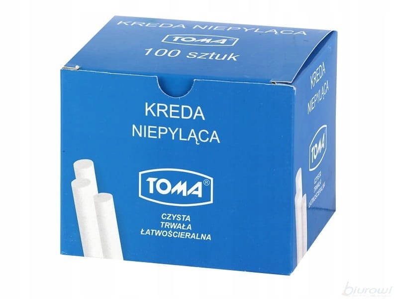 

Kreda 100szt tablicowa Biała chodnikowa Toma