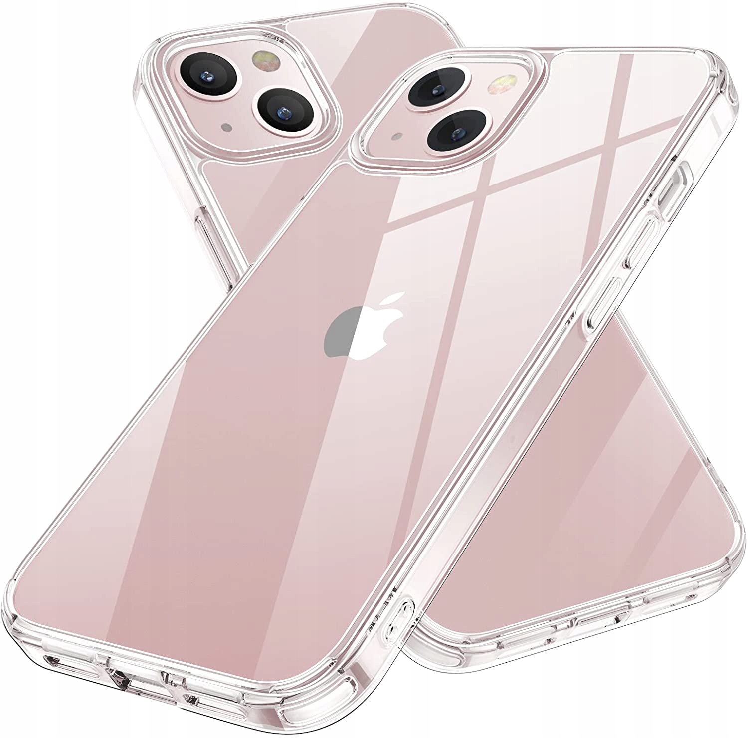 Clear Case Etui Do Iphone 13 +szkło ekran i aparat-Zdjęcie-0