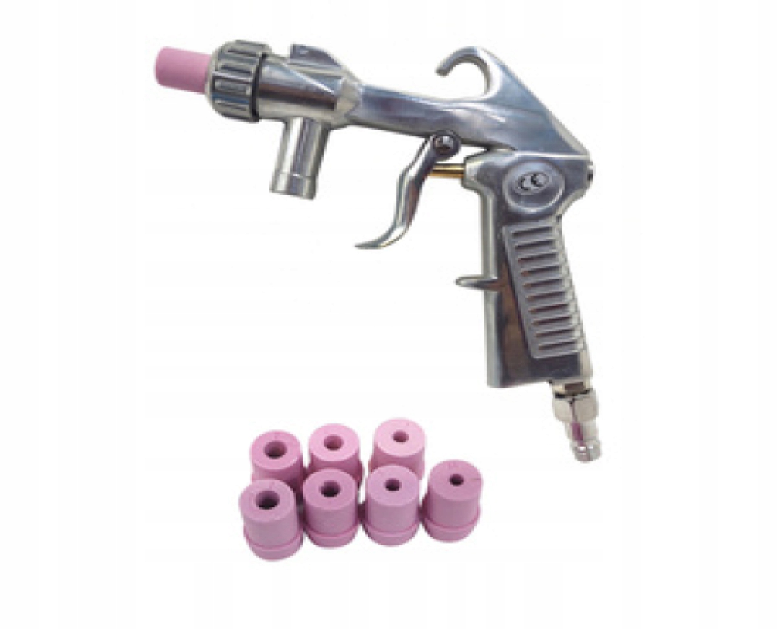 Pistolet do piaskowania LP-19 do piaskarki + 8 dysz LP-19C PS6P Marka Magma