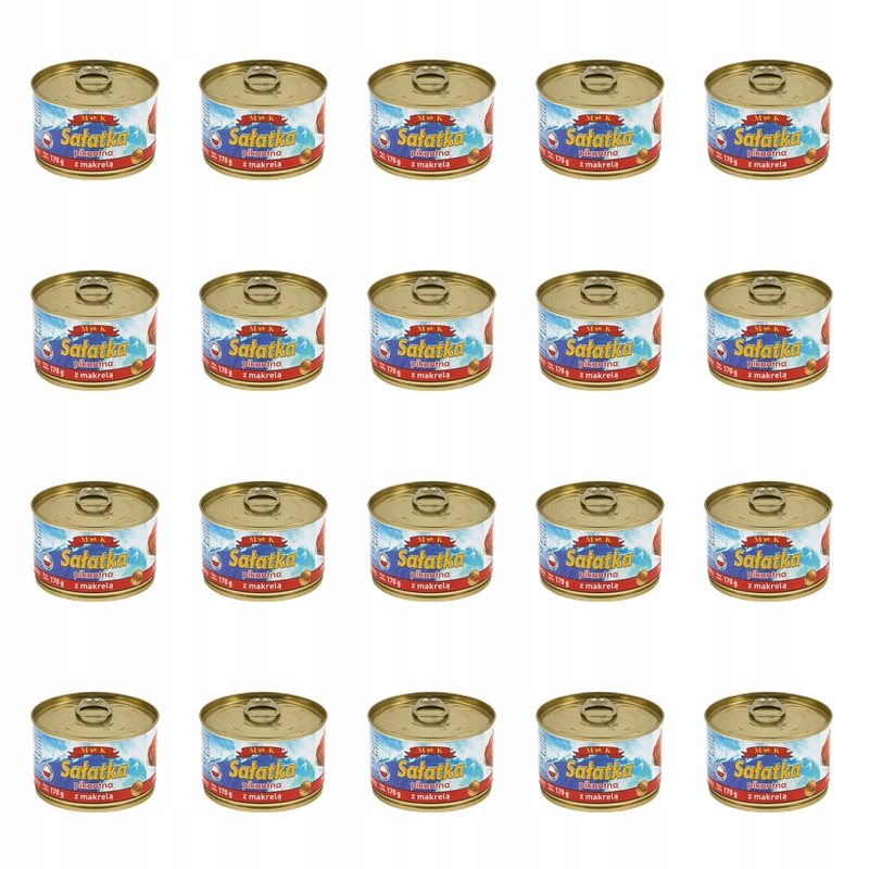 Mk Rybí salát pikantní makrela a losos 170 g X20