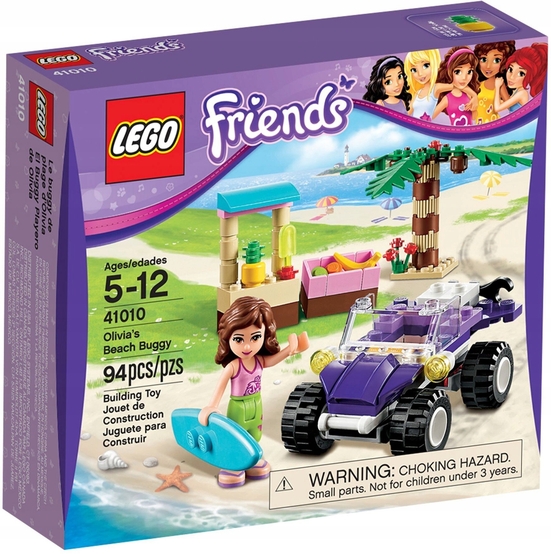 Lego Friends 41010 Łazik plażowy Olivii Nowe