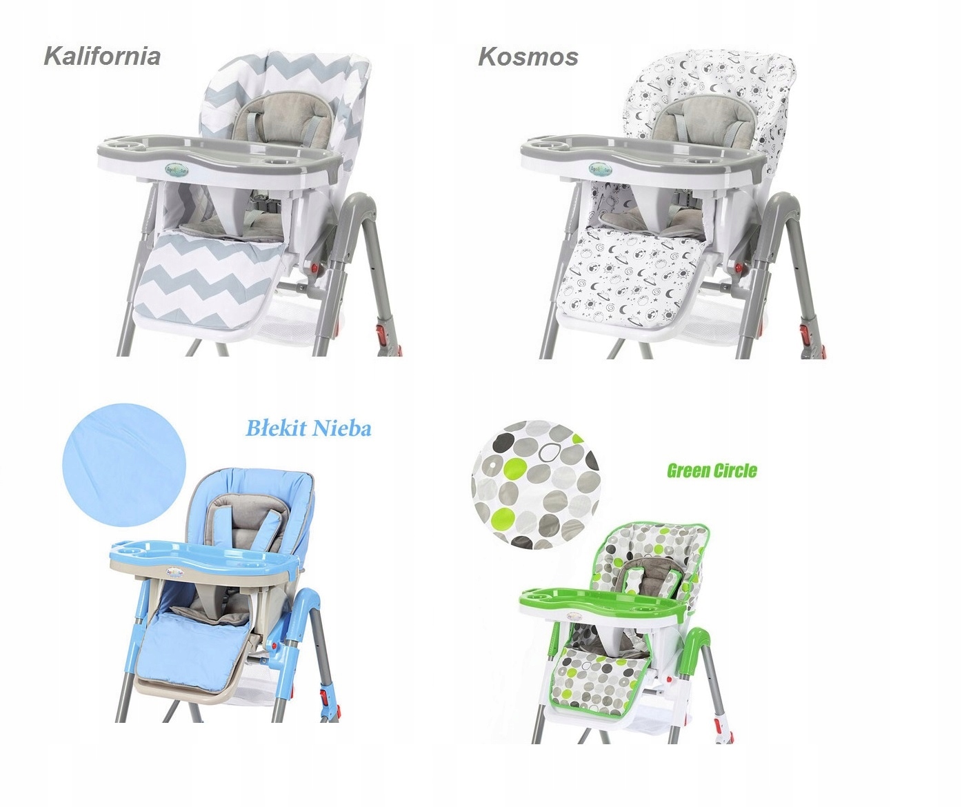 Pokrowiec, TAPICERKA, do krzesełka dziecięcego Kolekcja brak