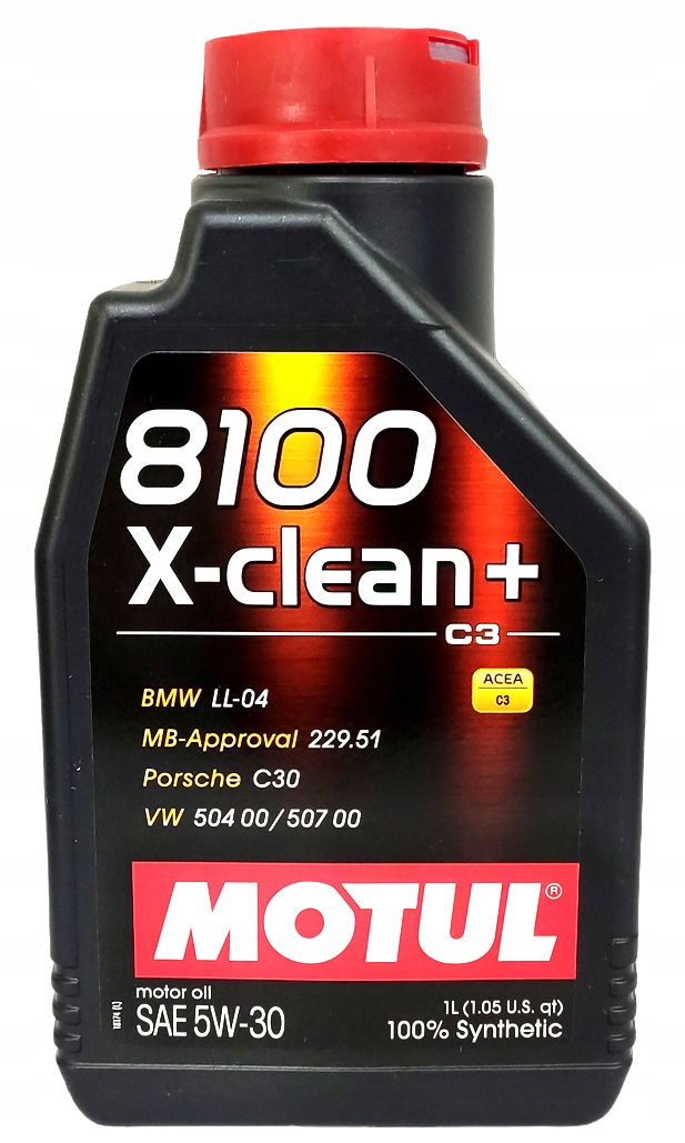 Olej Motul 8100 X-clean+ C+ 5W30 1L