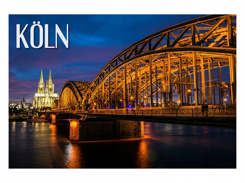 

Kolonia Hohenzollernbrücke Magnes na lodówkę