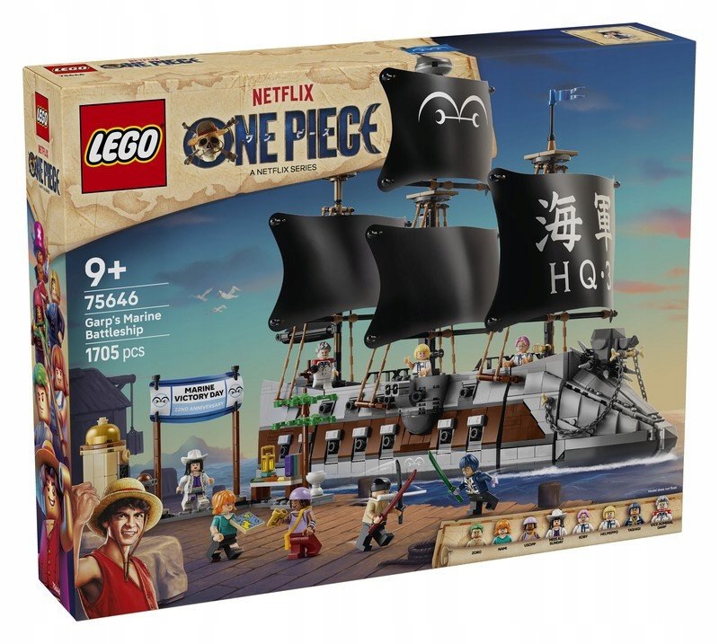 Lego One Piece 75646 Garpova námořní válečná loď