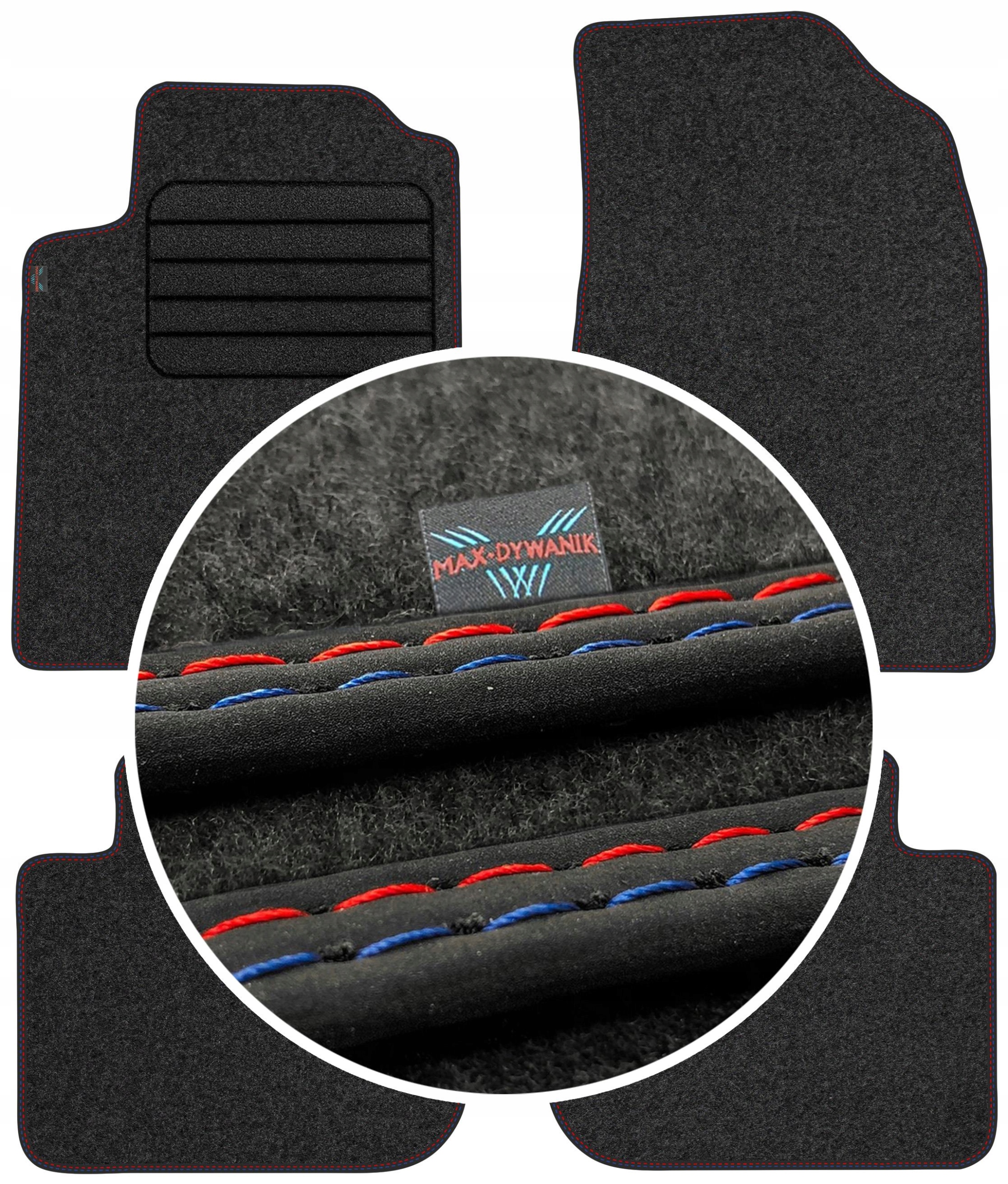 

Lancia Delta 2008-2014 Wycieraczki welurowe